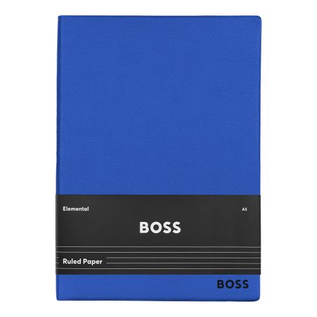 Hugo Boss Notebook A5 Essential Blue Lined