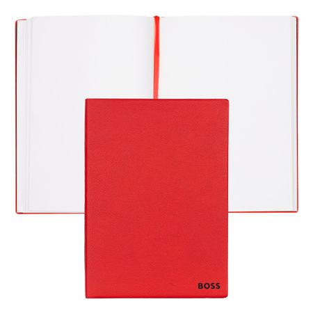 Hugo Boss Notebook A5 Essential Red Lined