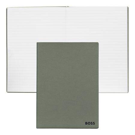 Hugo Boss Notebook A5 Essential Khaki Lined