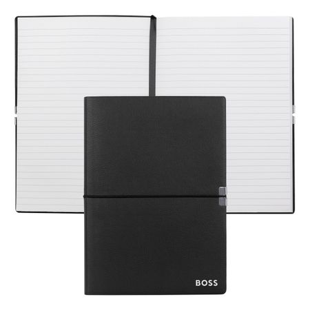 Hugo Boss Notebook A5 Elegance Black Lined