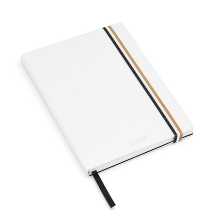 Hugo Boss Notebook A5 Iconic White Lined