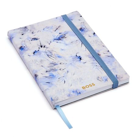 Hugo Boss Notebook A5 Tie-dye Flower Violet Lined