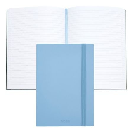 Hugo Boss Notebook A5 Pastel Classic Light Blue Lined