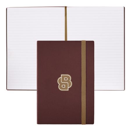 Hugo Boss Notebook A5 Varsity Burgundy Lined