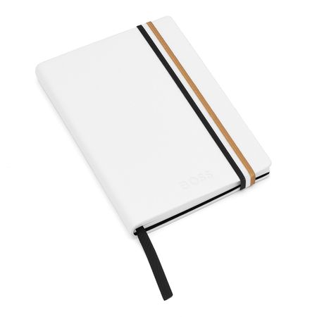 Hugo Boss Notebook A6 Iconic White Lined
