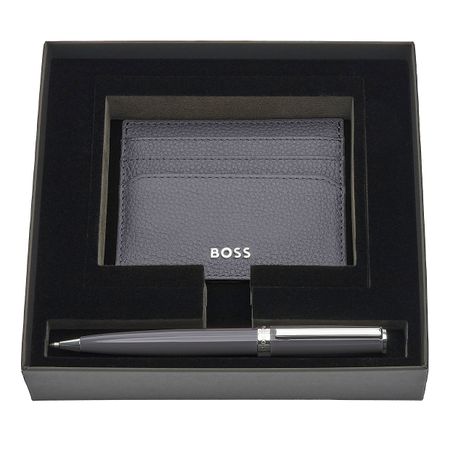Hugo Boss Set HUGO BOSS (ballpoint pen & card holder)