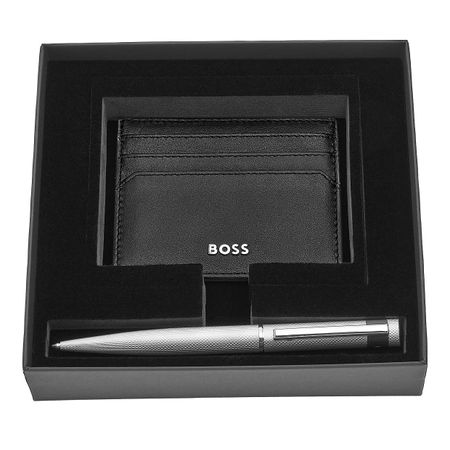 Hugo Boss Set HUGO BOSS (ballpoint pen & card holder)