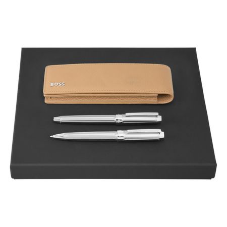Hugo Boss Set HUGO BOSS (ballpoint pen, fountain pen & case)
