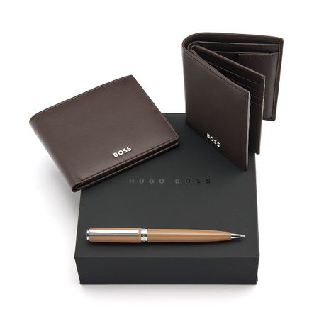 Hugo Boss Set HUGO BOSS (ballpoint pen, card holder & wallet)