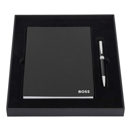 Hugo Boss Set HUGO BOSS Black (ballpoint pen & note pad A5)