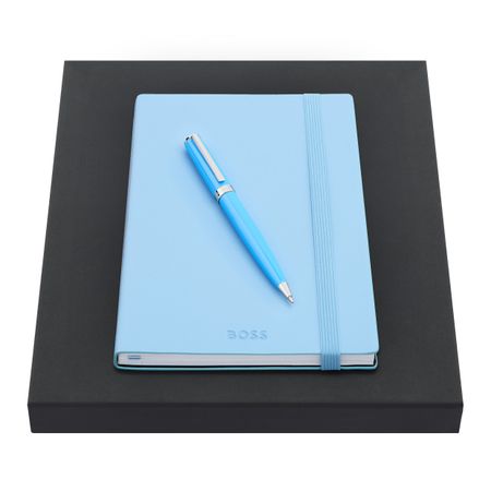 Hugo Boss Set HUGO BOSS Light Blue (ballpoint pen & note pad A5)