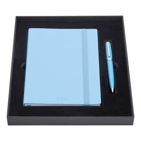 Hugo Boss Set HUGO BOSS Light Blue (ballpoint pen & note pad A5)