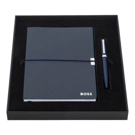 Hugo Boss Set HUGO BOSS Navy (ballpoint pen & note pad A5)