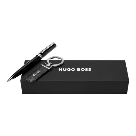 Hugo Boss Set HUGO BOSS Black (ballpoint pen & key ring)