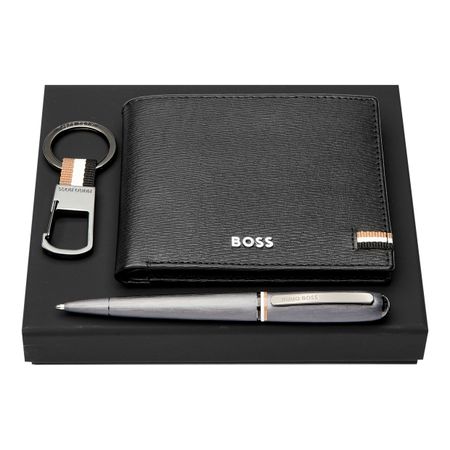 Hugo Boss Set HUGO BOSS (ballpoint pen, key ring & wallet)