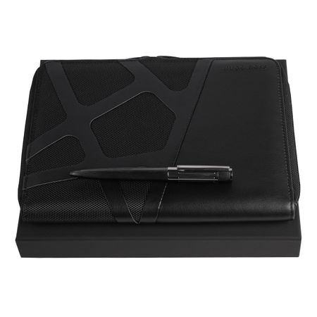 Hugo Boss Set HUGO BOSS Black (ballpoint pen & conference folder A5)
