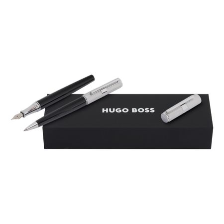 Hugo Boss Set Formation Line Silver (ballpoint pen & fountain pen)