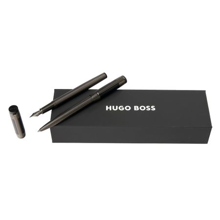 Hugo Boss Set Rive Gun (ballpoint pen & fountain pen)