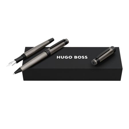 Hugo Boss Set Eclat Gun (ballpoint pen & fountain pen)