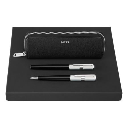 Hugo Boss Set HUGO BOSS (ballpoint pen, fountain pen & case)
