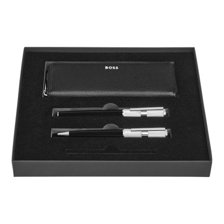 Hugo Boss Set HUGO BOSS (ballpoint pen, fountain pen & case)