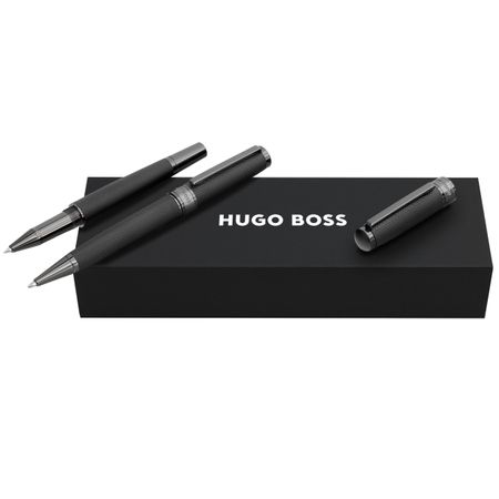 Hugo Boss Set Totem Black (ballpoint pen & rollerball pen)
