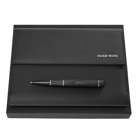 Hugo Boss Set HUGO BOSS Black (ballpoint pen & folder A5)