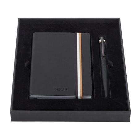Hugo Boss Set HUGO BOSS Black (ballpoint pen & note pad A6)
