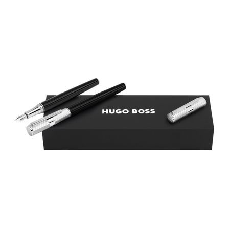 Hugo Boss Set Formation Line Silver (rollerball pen & fountain pen)