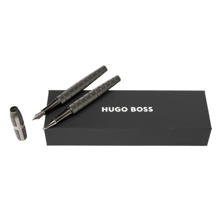 Hugo Boss Set Quantum Gun (rollerball pen & fountain pen)