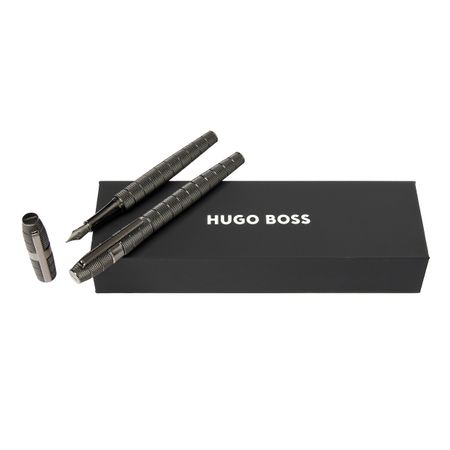 Hugo Boss Set Quantum Gun (rollerball pen & fountain pen)