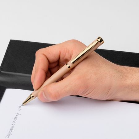 Hugo Boss Ballpoint pen Sophisticated Matte Nude