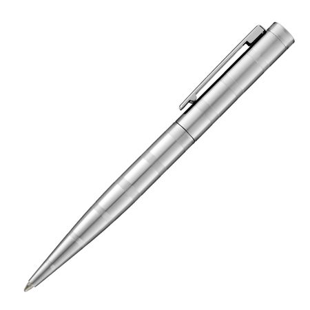 Hugo Boss Ballpoint pen Loop Stripes Chrome