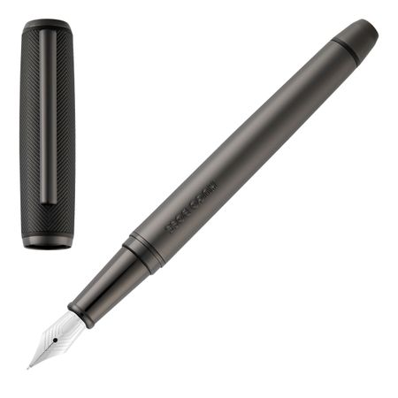 Hugo Boss Fountain pen Pace Black & Gun