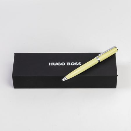 Hugo Boss Ballpoint pen Gear Icon Yellow
