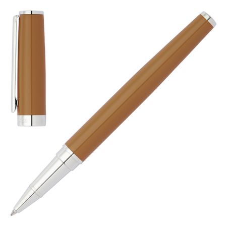 Hugo Boss Rollerball pen Gear Icon Camel