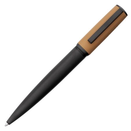 Hugo Boss Ballpoint pen Arche Iconic Camel