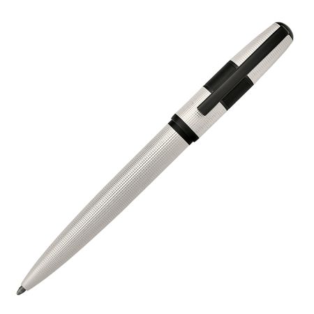 Hugo Boss Ballpoint pen Grid Pearl