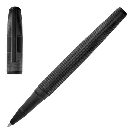 Hugo Boss Rollerball pen Grid Black