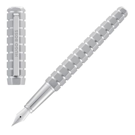 Hugo Boss Fountain pen Nexus Chrome ( Limited Edition)