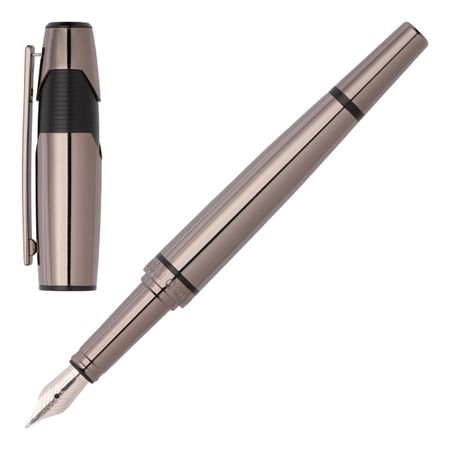 Hugo Boss Fountain pen Chevron Gun