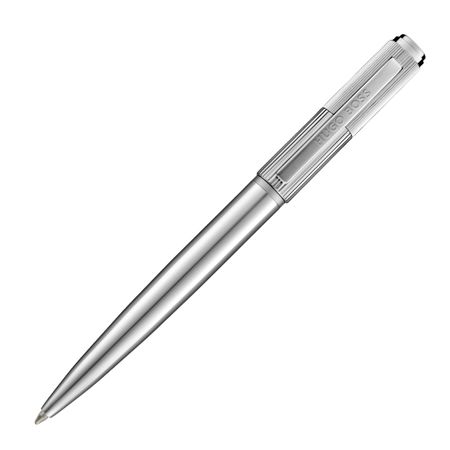 Hugo Boss Ballpoint pen Striade Chrome