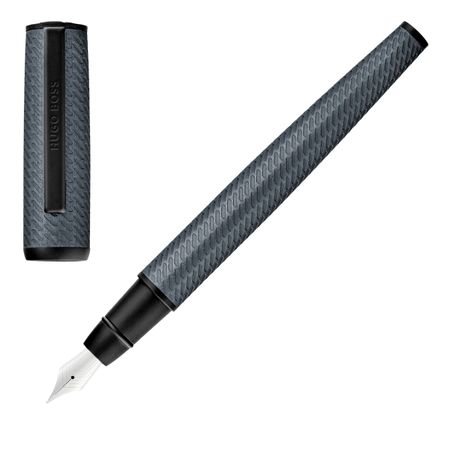 Hugo Boss Fountain pen Arche Pattern Grey