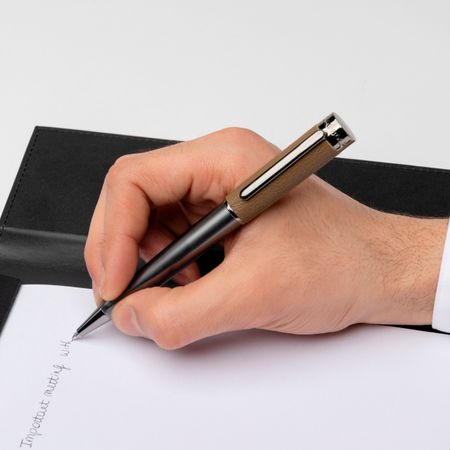 Hugo Boss Ballpoint pen Corium Camel