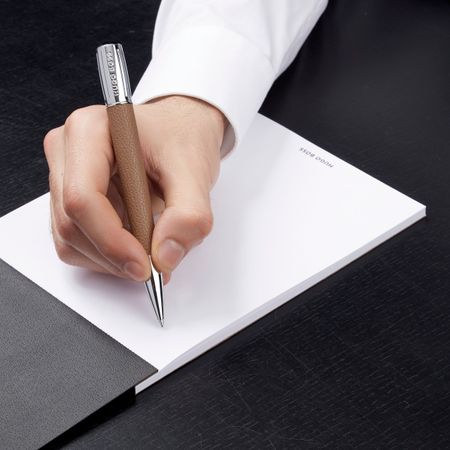 Hugo Boss Ballpoint pen Pure Iconic Camel