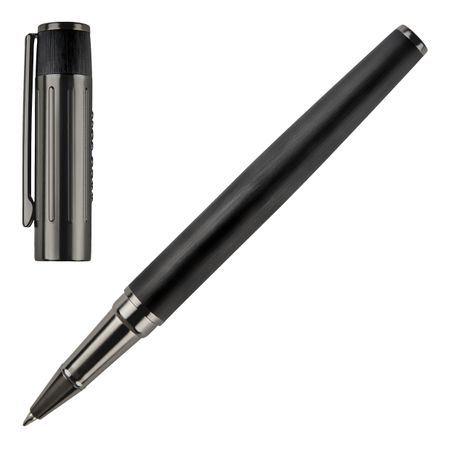 Hugo Boss Rollerball pen Gear Ribs Black