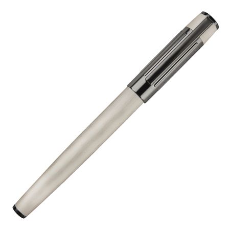 Hugo Boss Rollerball pen Gear Ribs Chrome