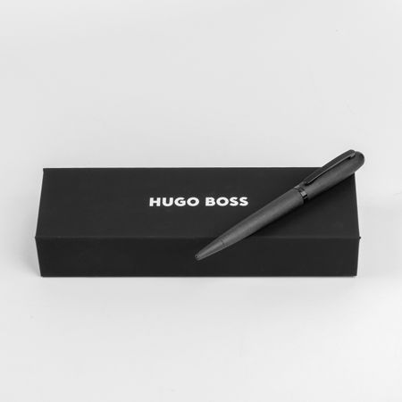 Hugo Boss Ballpoint pen Contour Brushed Black