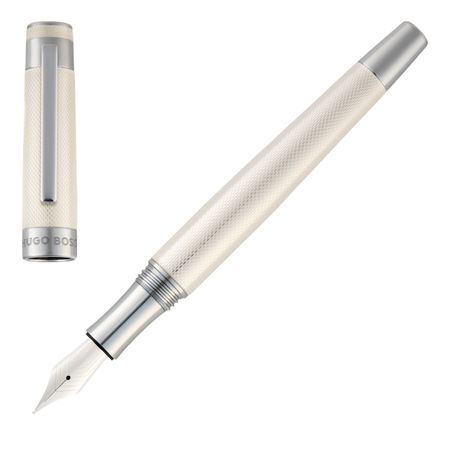 Hugo Boss Fountain pen Eclat Silver
