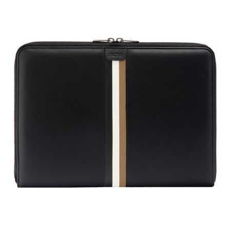 Hugo Boss Conference folder zip A4 Iconic Black